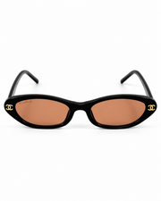 Chanel – 0621 – 52 – Black Pink – Acetate - Sunglasses – Rimless - Ladies