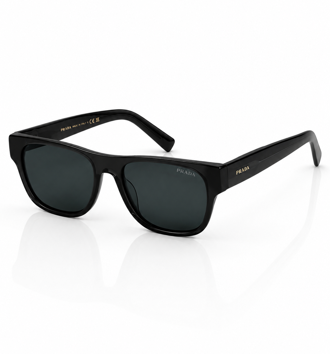Prada – D07V - 53 – Grey –  Acetate - Sunglasses – Unisex - Premium