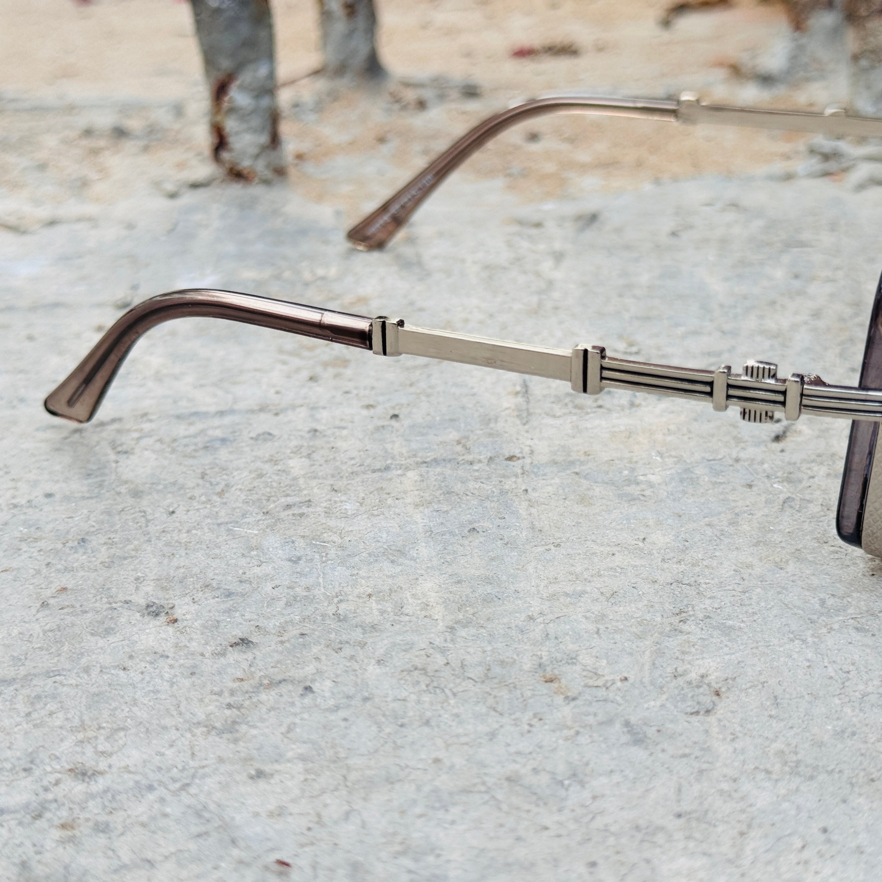 Balmain – 19314 – 57 – Grey – Metal – Sunglasses – Unisex