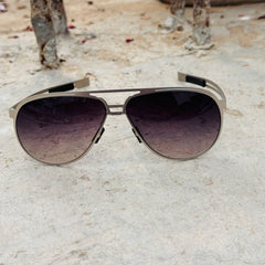Porsche – 8605 - 63 – Silver - Metal - Sunglasses – Unisex - Premium