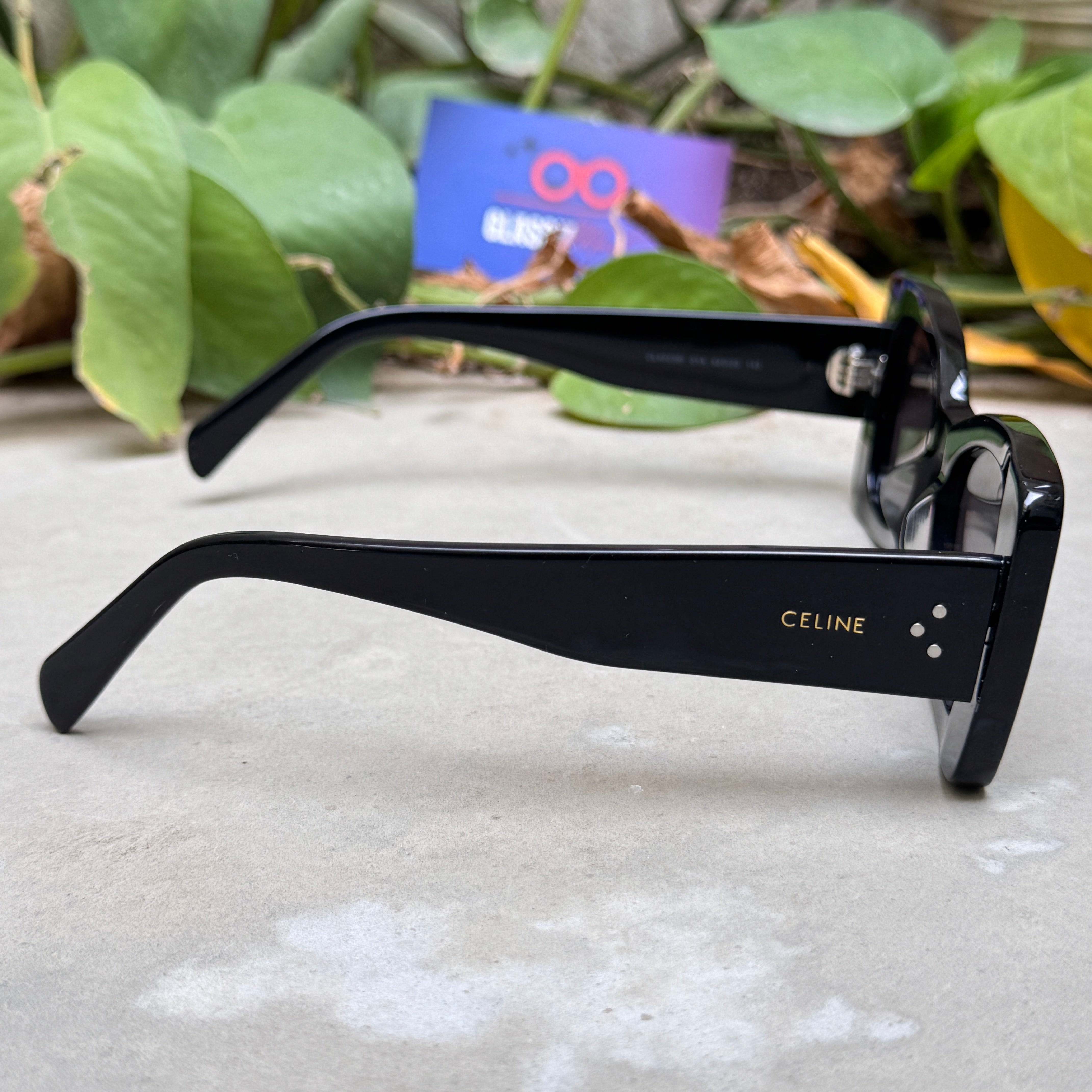 Celine – 40236 - 52 – Black – Acetate - Sunglasses – Ladies - Premium