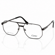 Cartier – 253003 - 55 - Grey – Metal – Optics - Unisex
