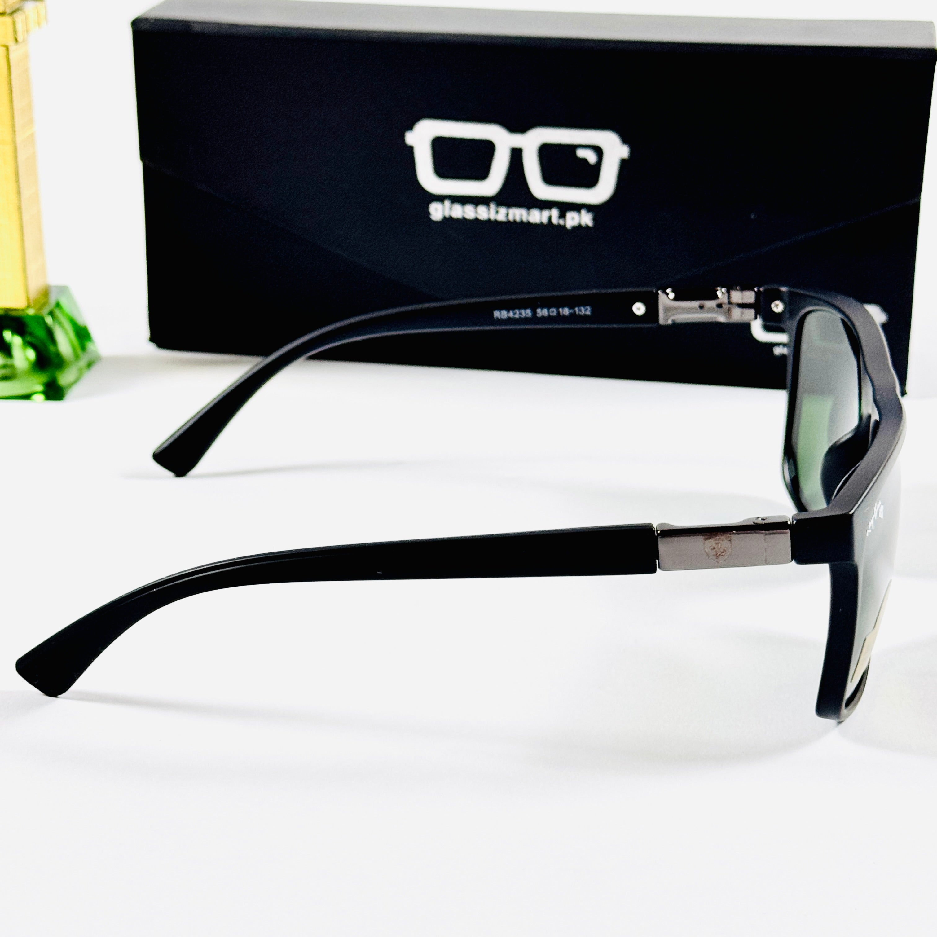 Rayban – 9111 – 58 – Black Green – Acetate – Sunglasses – Unisex
