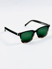 Moscot - 6522 – 51 – Black Green – Acetate – Sunglasses – Unisex