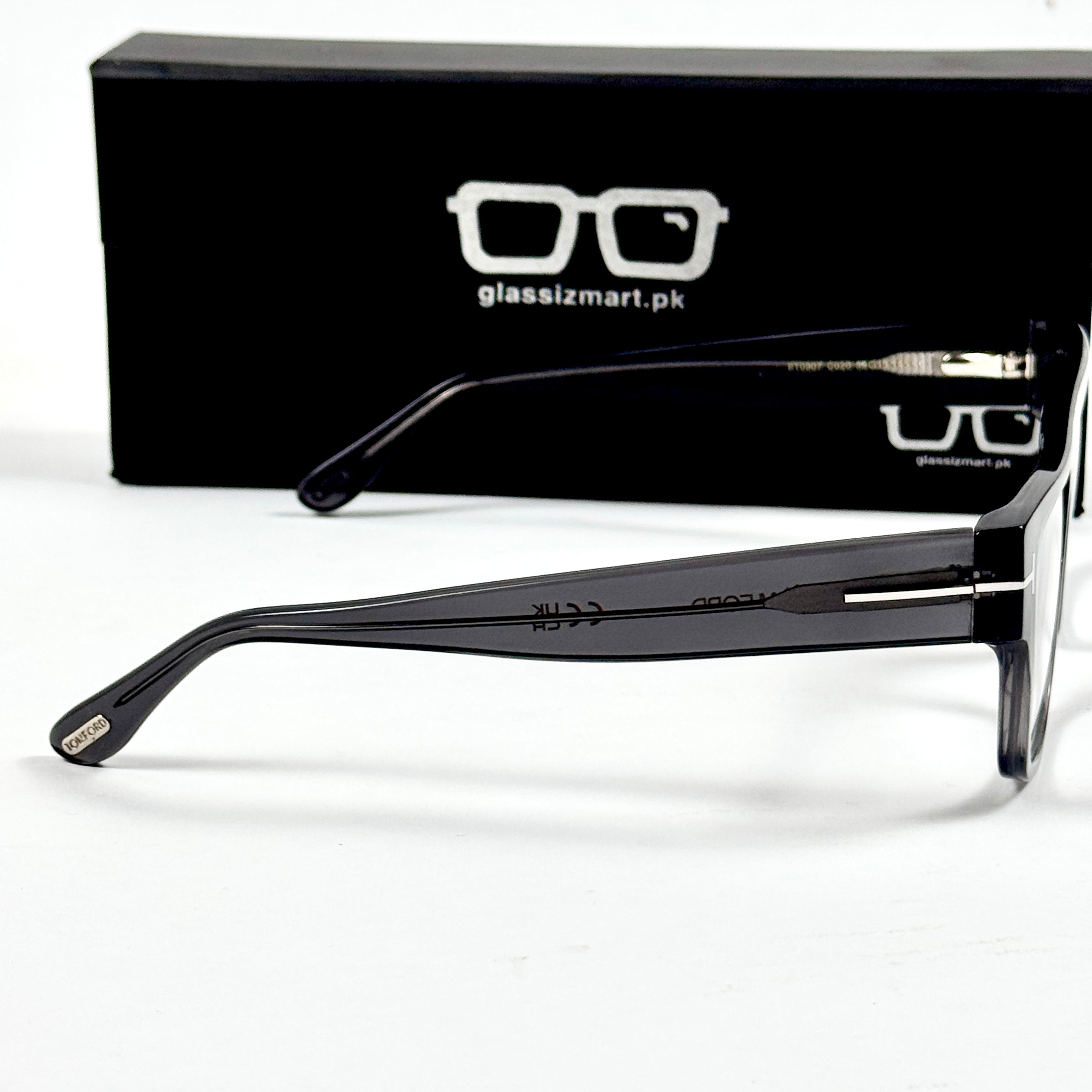 Tom Ford – 0907 – 55 – Grey –  Acetate - Optics – Unisex - Premium