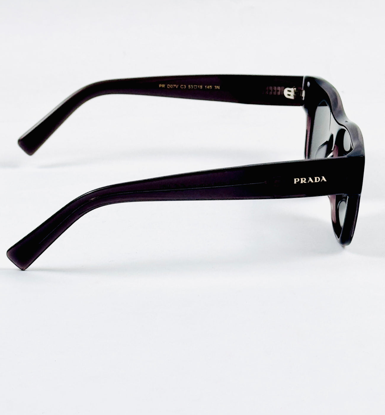 Prada – D07V - 53 – Grey –  Acetate - Sunglasses – Unisex - Premium