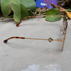 Fendi  – 4014 - 59 – Golden Brown Gradient – Metal - Sunglasses – Ladies - Premium