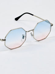 Rayban – 1972 – 55 – Silver Multi – Metal – Sunglasses – Women
