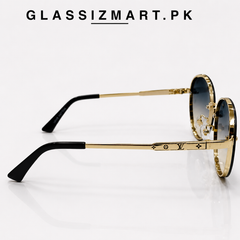 Louis Vuitton – 22282 - 56 – Golden Multi - Metal - Sunglasses – Unisex