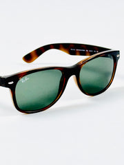 RayBan – 2132 – 55 – Tortoise Green –  Acetate - Sunglasses – Unisex - Premium