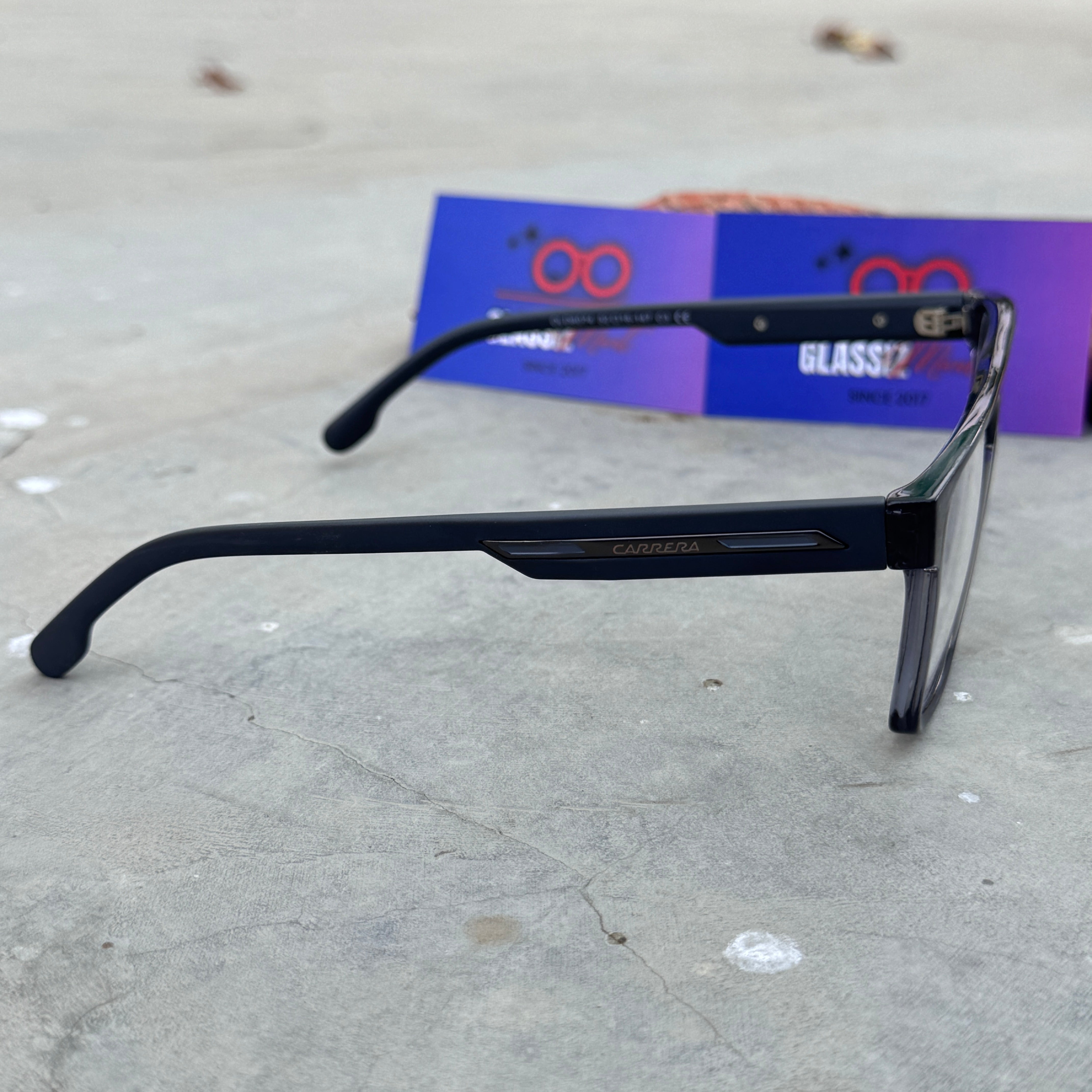 Carrera – 8074 – 52 – Grey - Acetate - Optics – Unisex - Premium