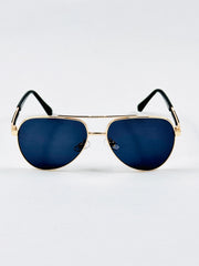 Prada – PR112 - 59 – Golden Black – Metal – Sunglasses