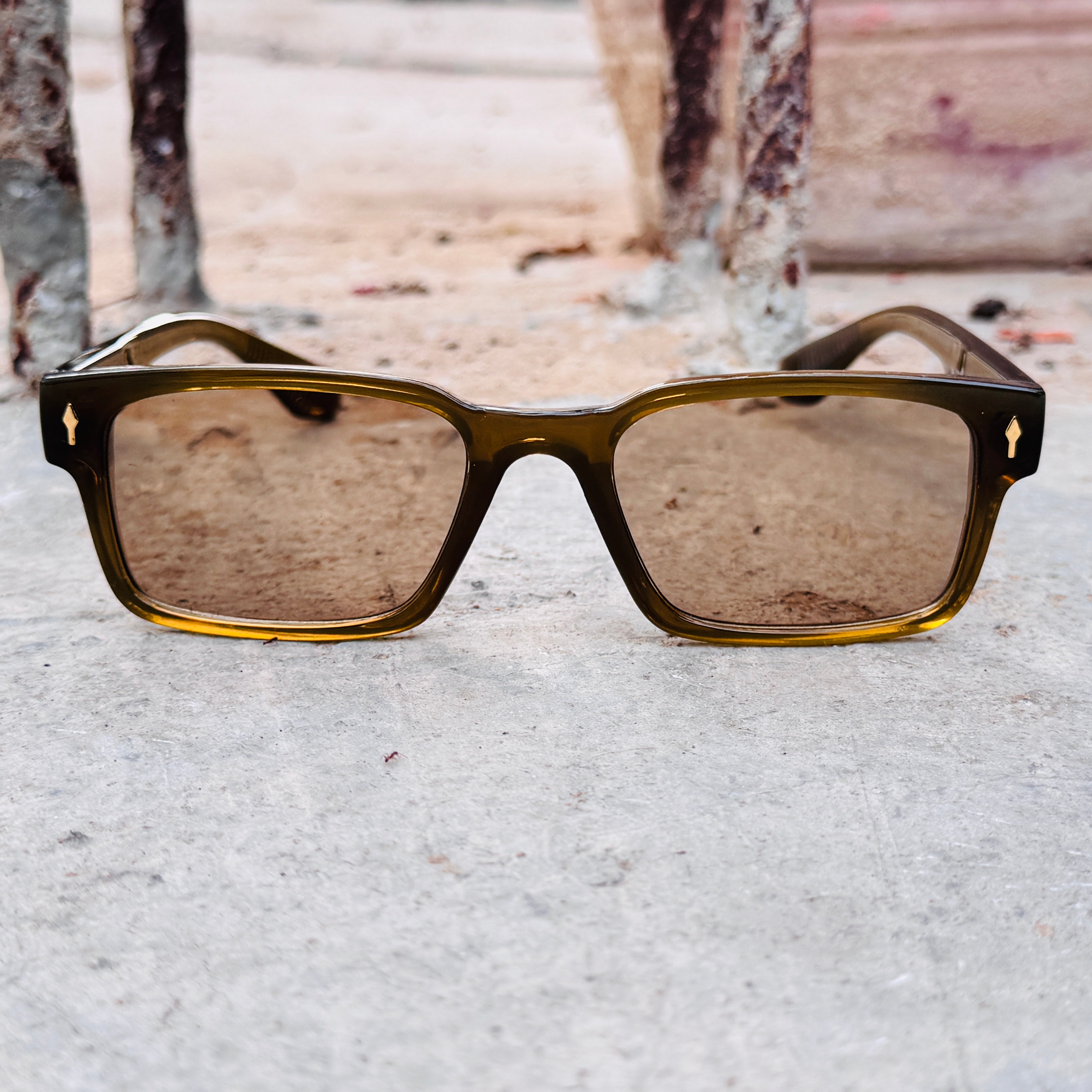 Moscot – 6041 – 53 - Transparent Green – Acetate  – Sunglasses - Unisex