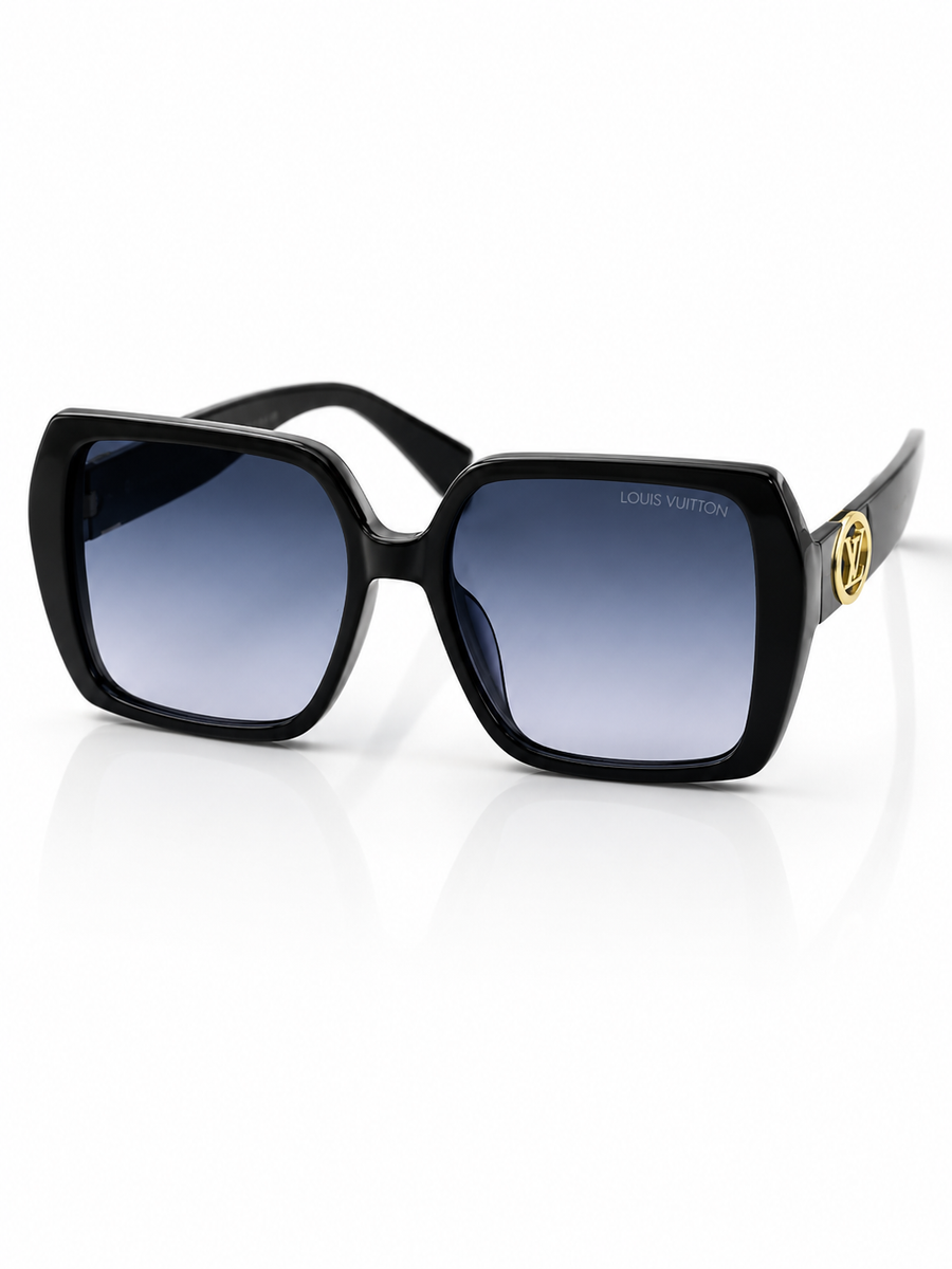 Louis Vuitton - 6061 – 63 – Black Gradient – Acetate – Sunglasses – Ladies