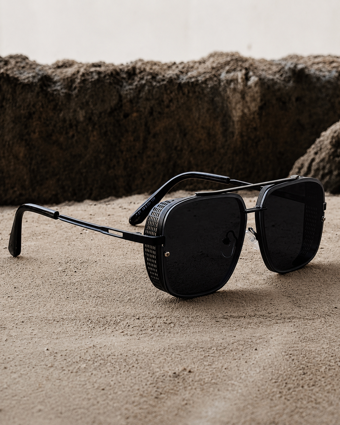 Dita – 77 – 48 – Black – Metal – Sunglasses – Unisex