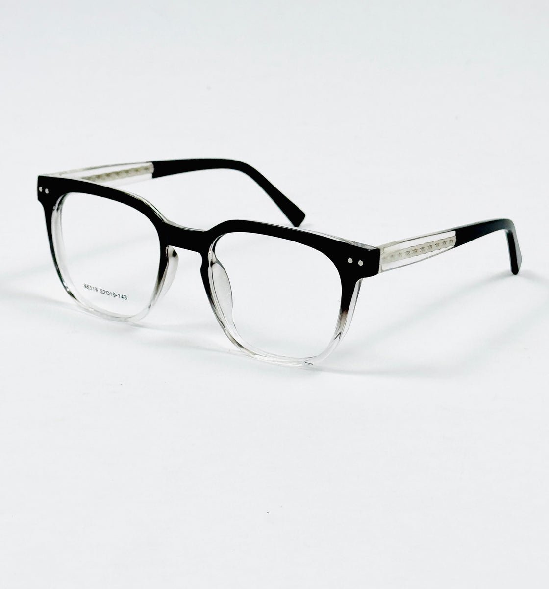 Tumbler – 86319 – 52 – Black Gradient –  Acetate - Optics – Unisex
