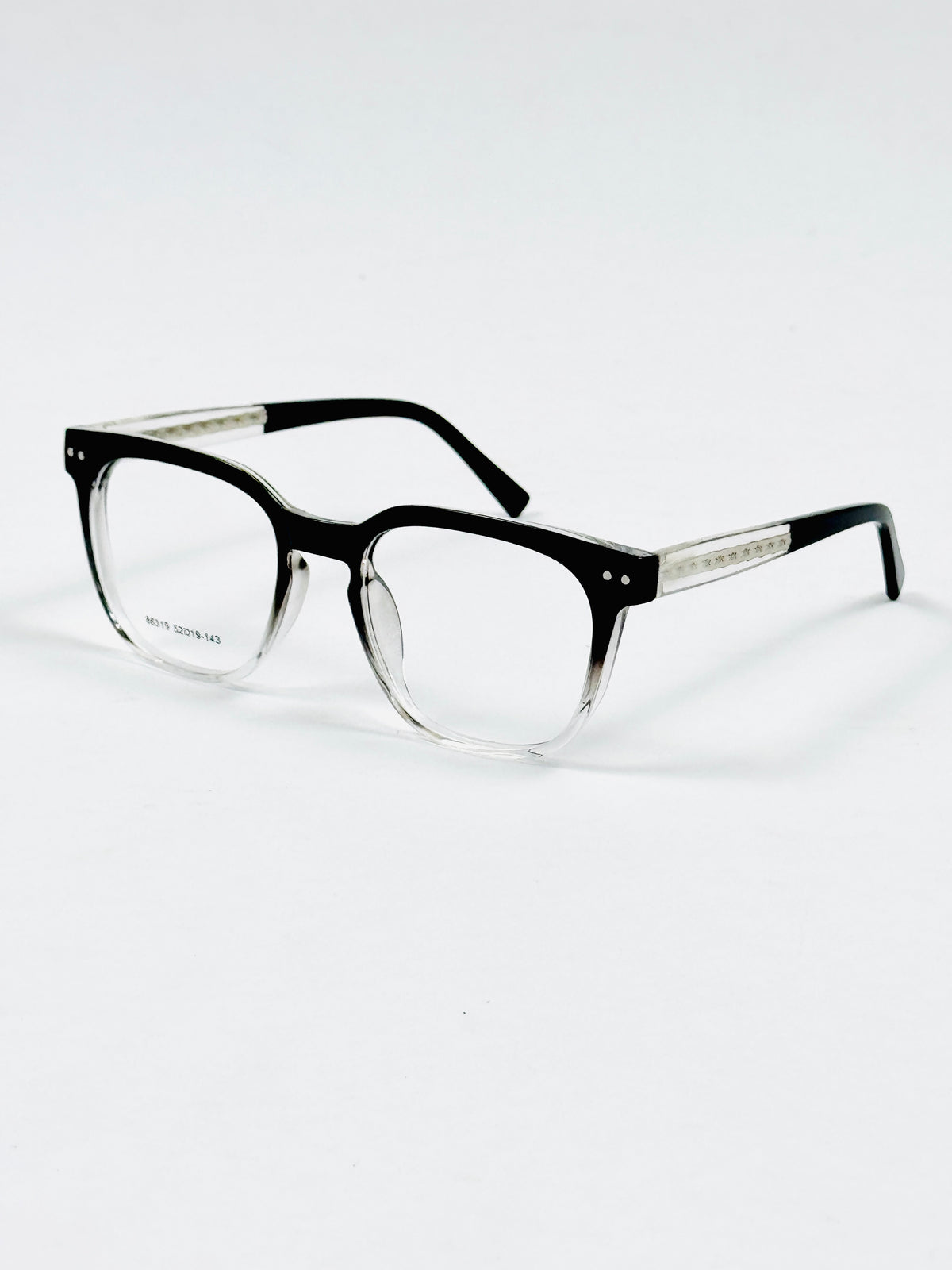 Tumbler – 86319 – 52 – Black Gradient –  Acetate - Optics – Unisex