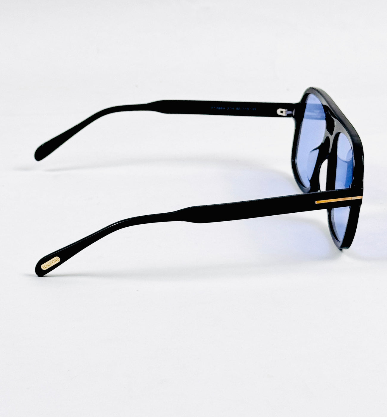 Tom Ford – 0884 - 60 – Black Blue –  Acetate - Sunglasses – Unisex - Premium