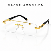 Rimless – 2344 – 53 – Golden –  Metal - Optics – Unisex (Transition)
