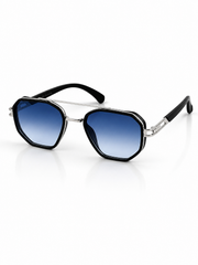 Dita – 2631 – 57 – Silver Blue – Metal – Sunglasses – Unisex