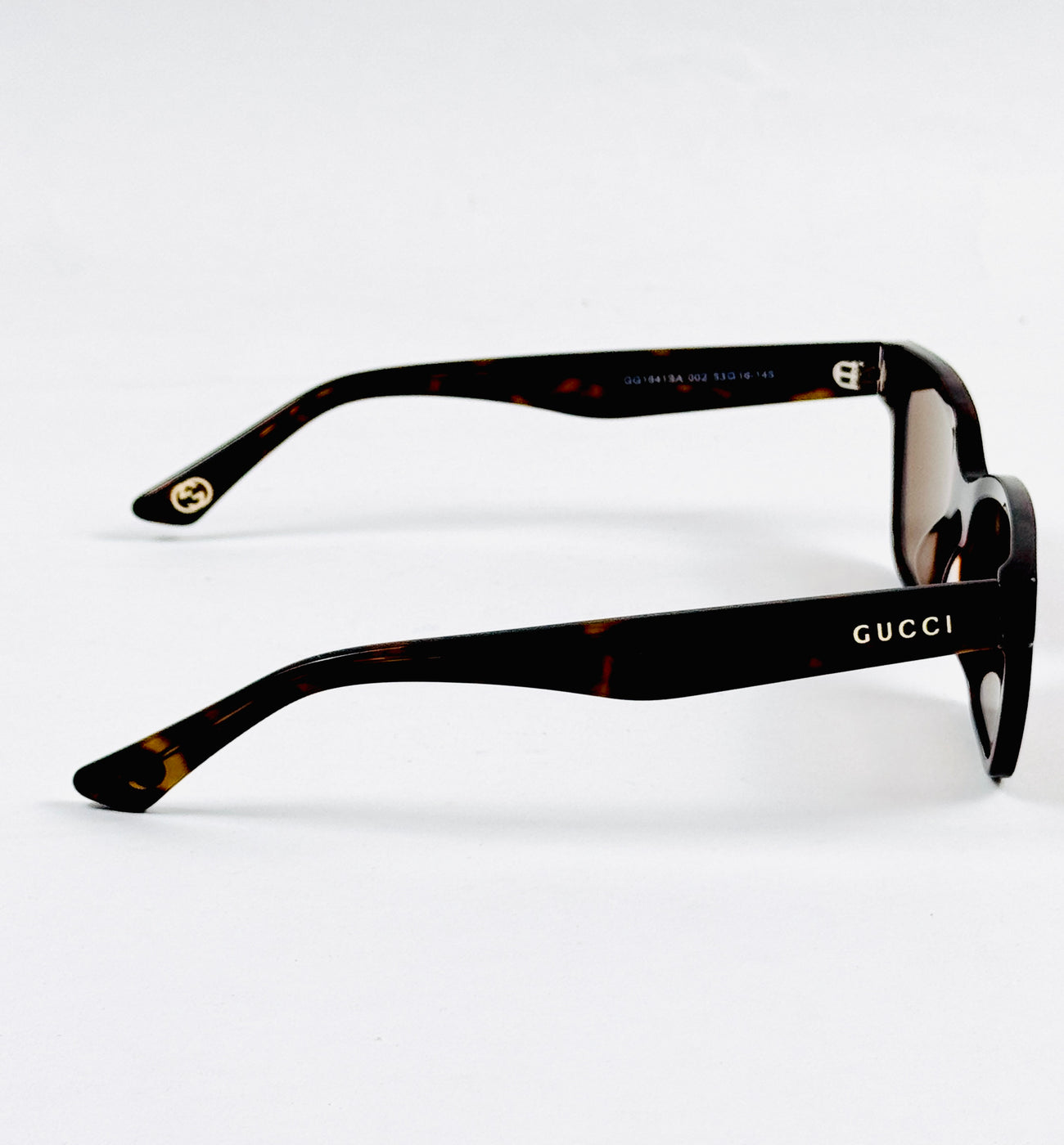 Gucci – 1641 - 53 – Tortoise Brown –  Acetate - Sunglasses – Unisex - Premium