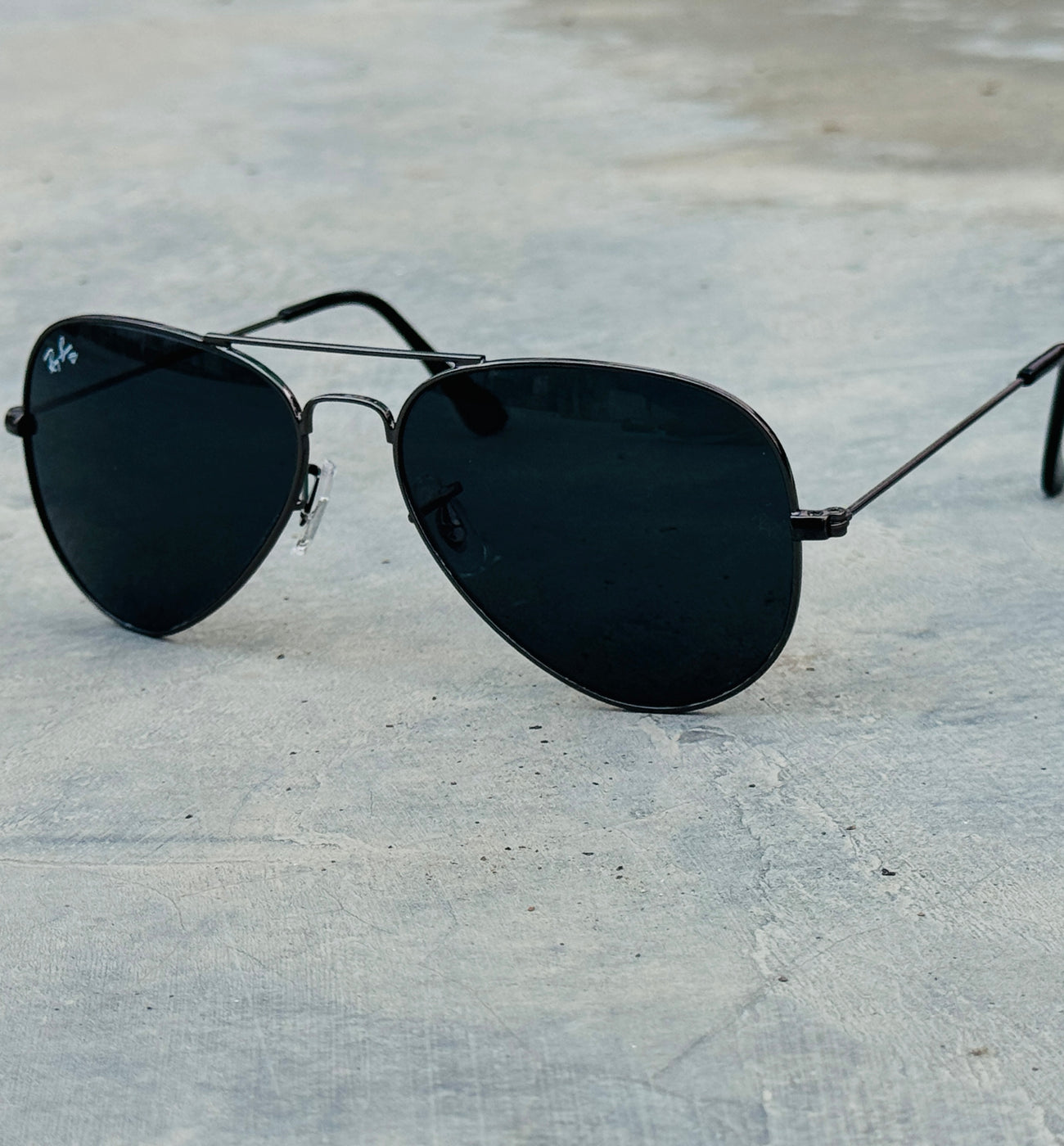 Rayban – 3026 – 62 – Grey Black – Metal – Sunglasses – Unisex
