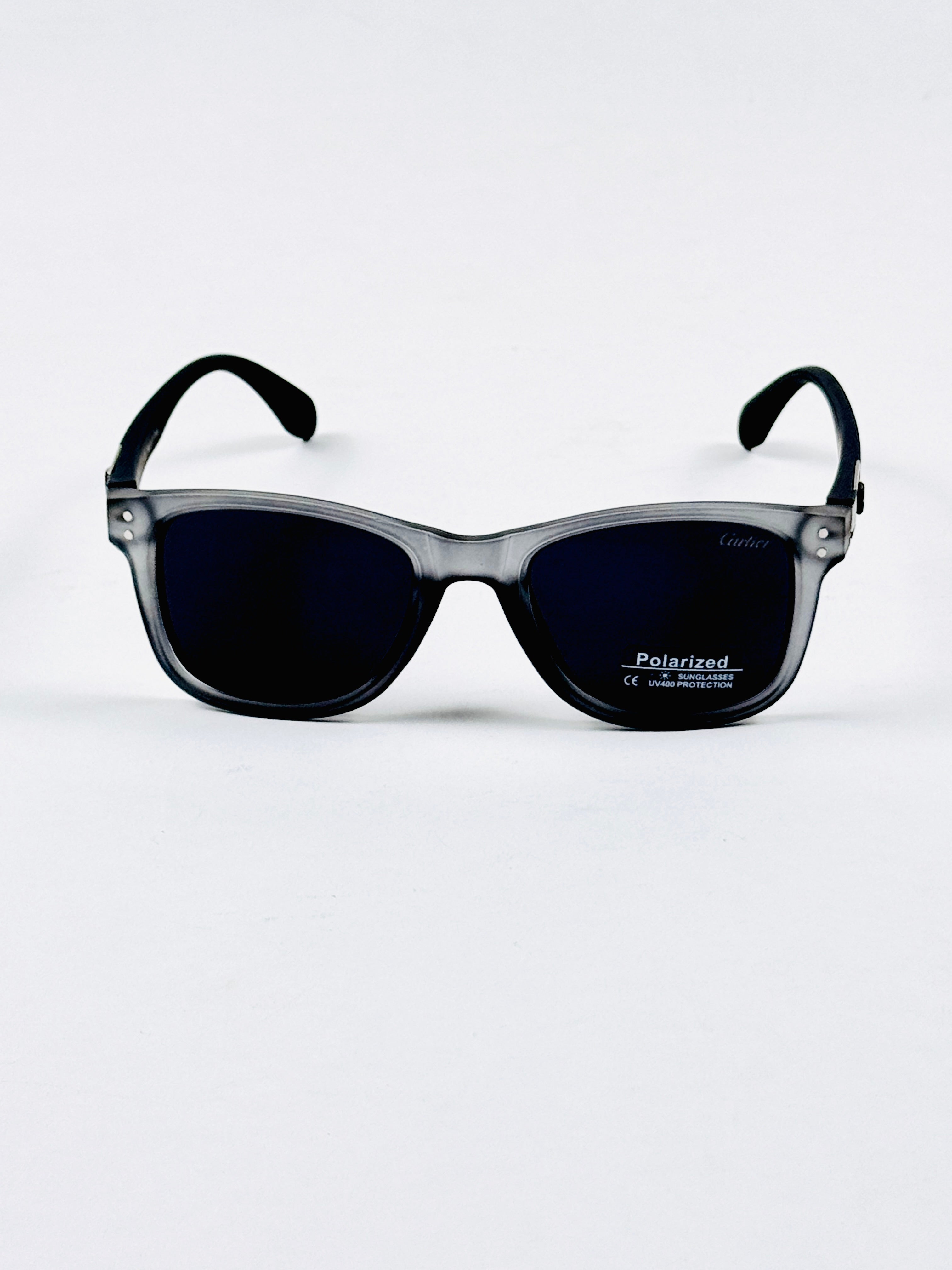 Cartier - P1256 – 54 – Grey Black – Acetate – Sunglasses – Unisex