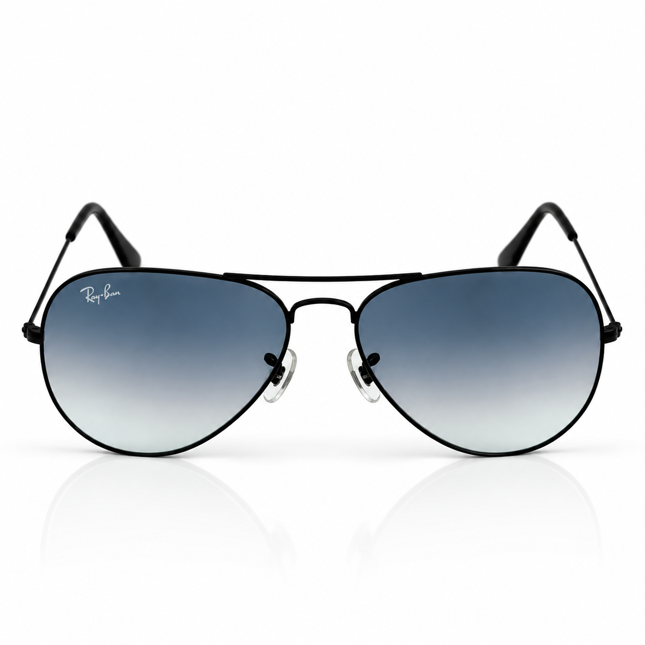 Rayban – 3026 – 59 – Black Blue Gradient – Metal – Sunglasses – Unisex - Premium