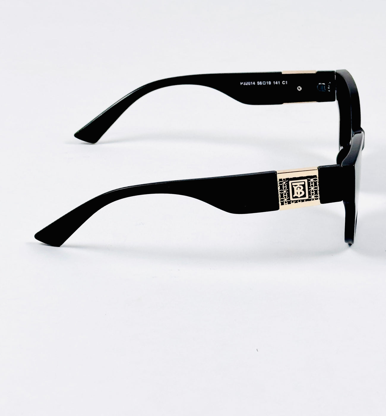 Burberry - 32014 – 56 – Black – Acetate – Sunglasses – Ladies