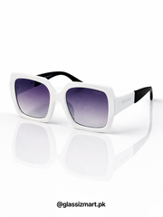 Prada – PR21ws – 60 – White Gradient – Acetate – Sunglasses – Ladies