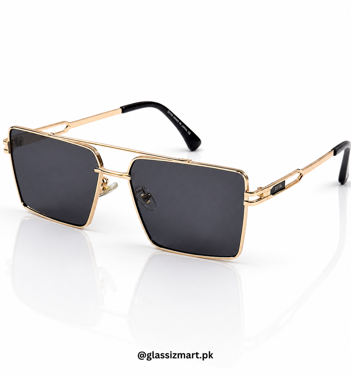 Dita – 22097 - 64 –  Golden Black - Metal - Sunglasses – Unisex