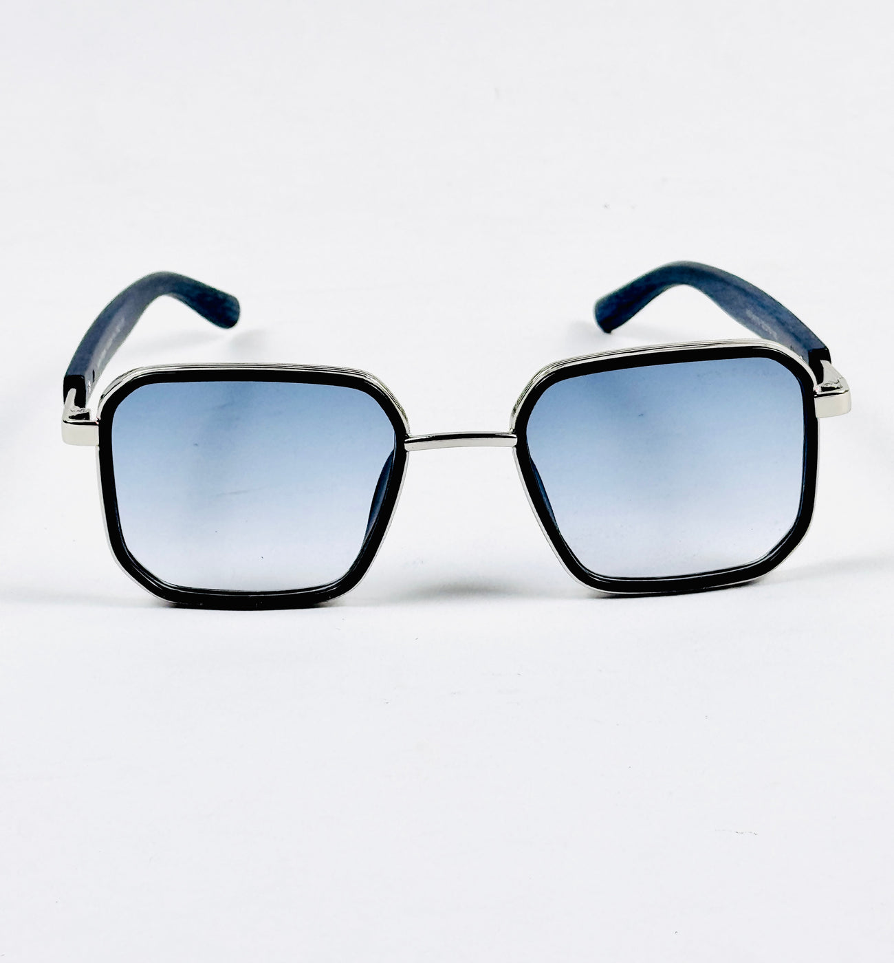 Mont Blanc – 341 – 52 – Silver Blue – Metal – Sunglasses – Unisex