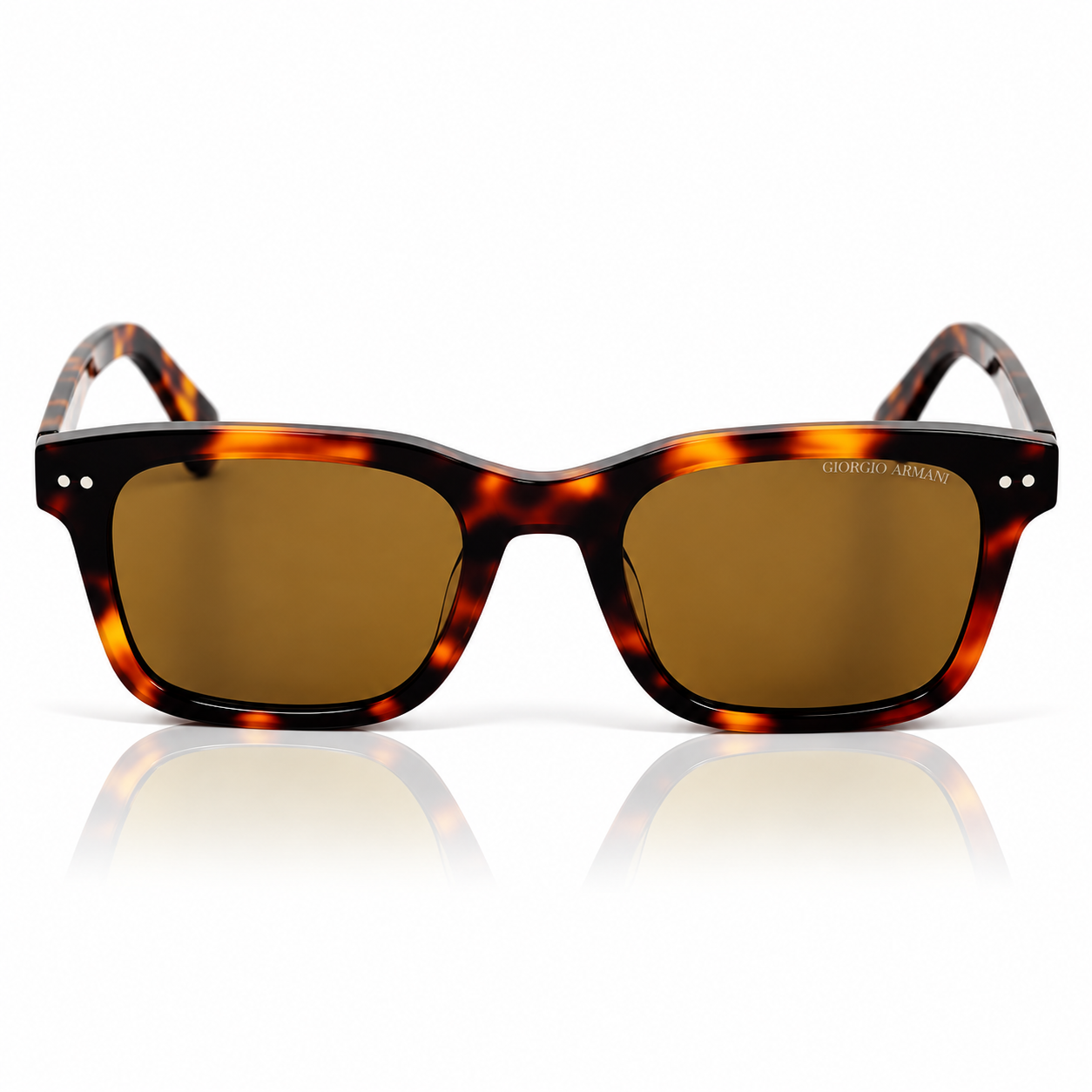 Armani - 8138 - 51 - Tortoise Brown - Acetate - Sunglasses - Unisex - Premium