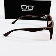 Rayban – 4550 – 56 – Brown – Acetate – Sunglasses – Unisex