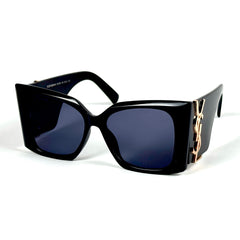 YSL – 6001 - 53 – Black – Acetate - Sunglasses – Ladies