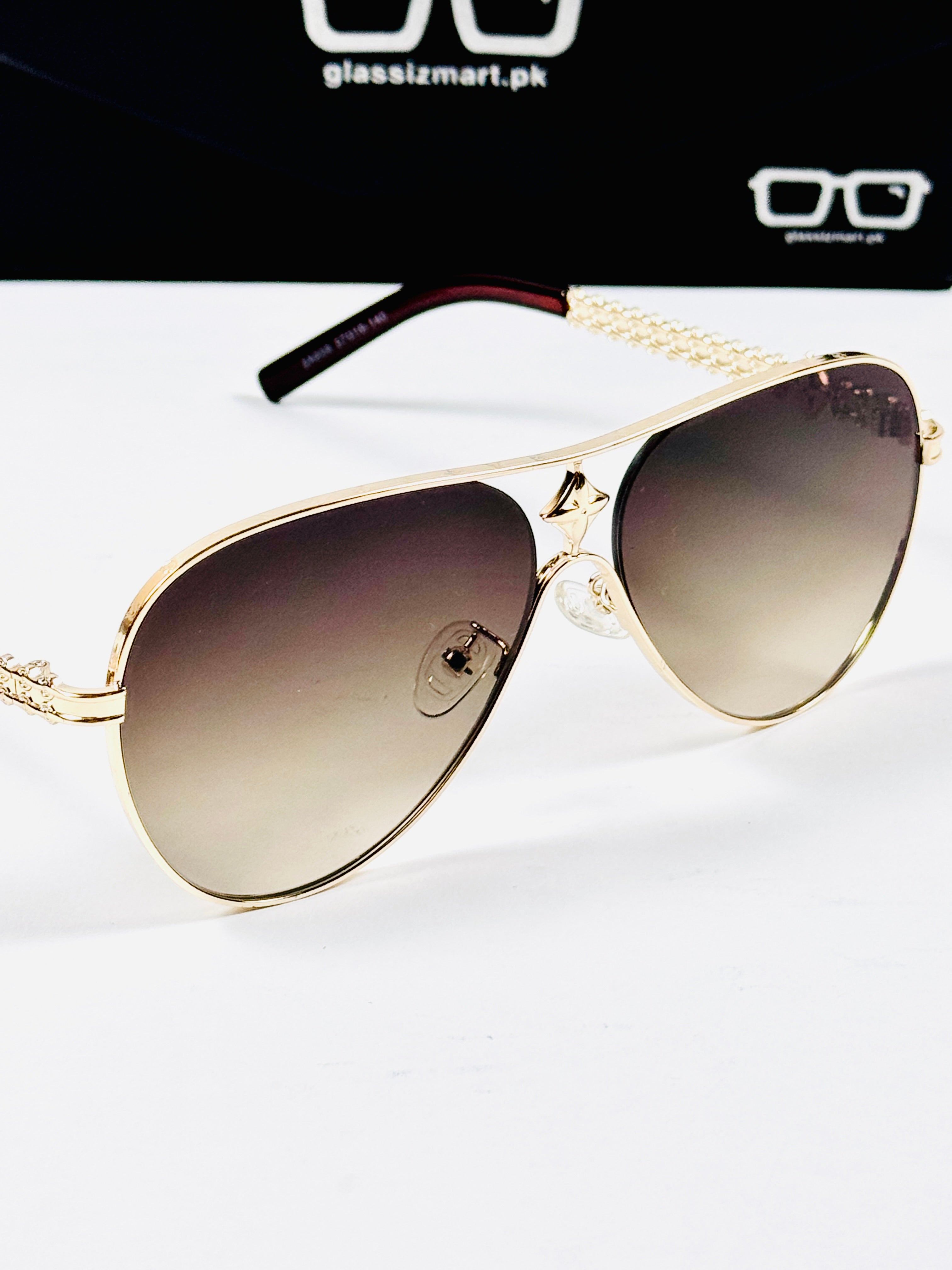 Lv– 2A808 – 57 – Brown Gradient – Metal - Sunglasses – Unisex