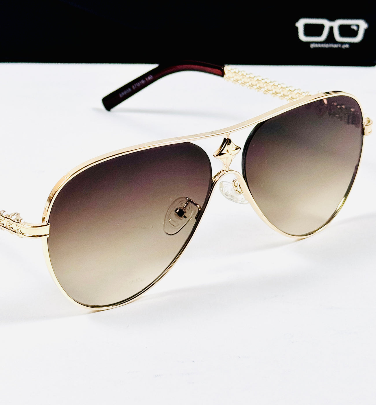 Lv– 2A808 – 57 – Brown Gradient – Metal - Sunglasses – Unisex