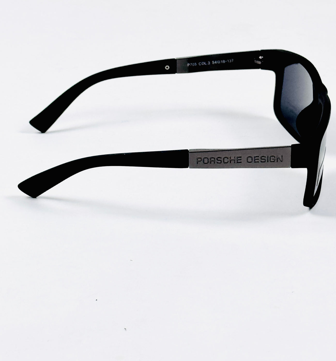 Porsche - 705 – 54 – Black – Acetate – Sunglasses – Unisex