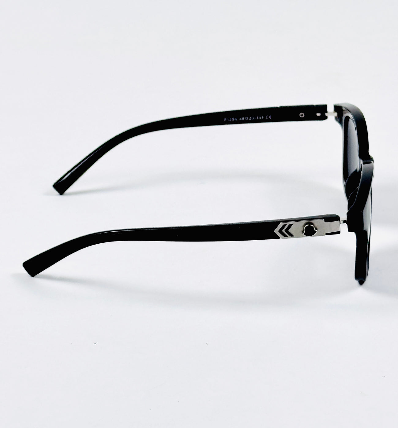 Versace - P1254 – 48 – Black – Acetate – Sunglasses – Unisex