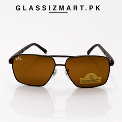 Rayban – 9713 - 56 – Brown – Metal – Sunglasses