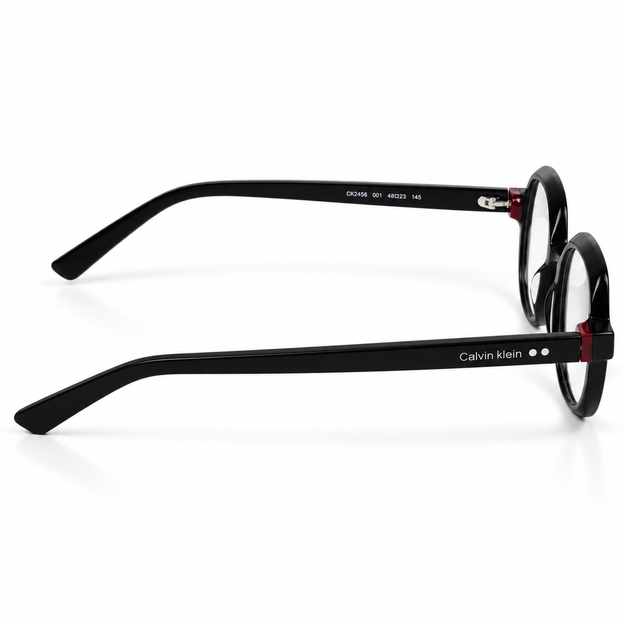 Calvin Klein – 48 – Black –  Acetate- Optics – Unisex - Premium