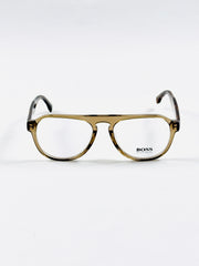 Boss – 7198 – 53 – Mustard - Acetate - Optics – Unisex - Premium