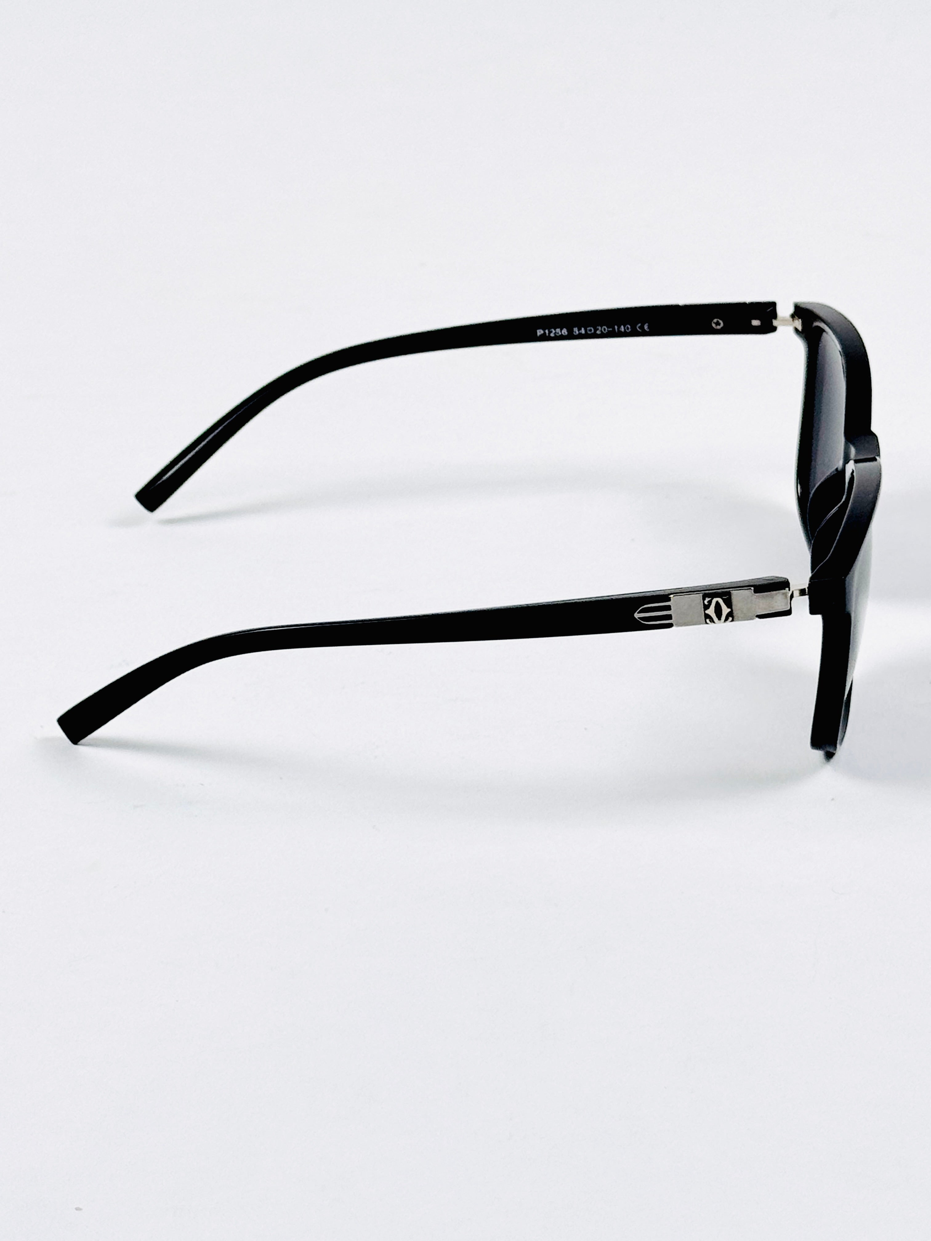 Cartier - P1256 – 54 – Black – Acetate – Sunglasses – Unisex