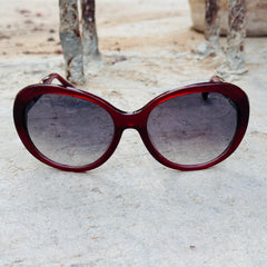 Chanel – 5290 - 58 – Red Black Gradient - Acetate - Sunglasses – Ladies - Premium