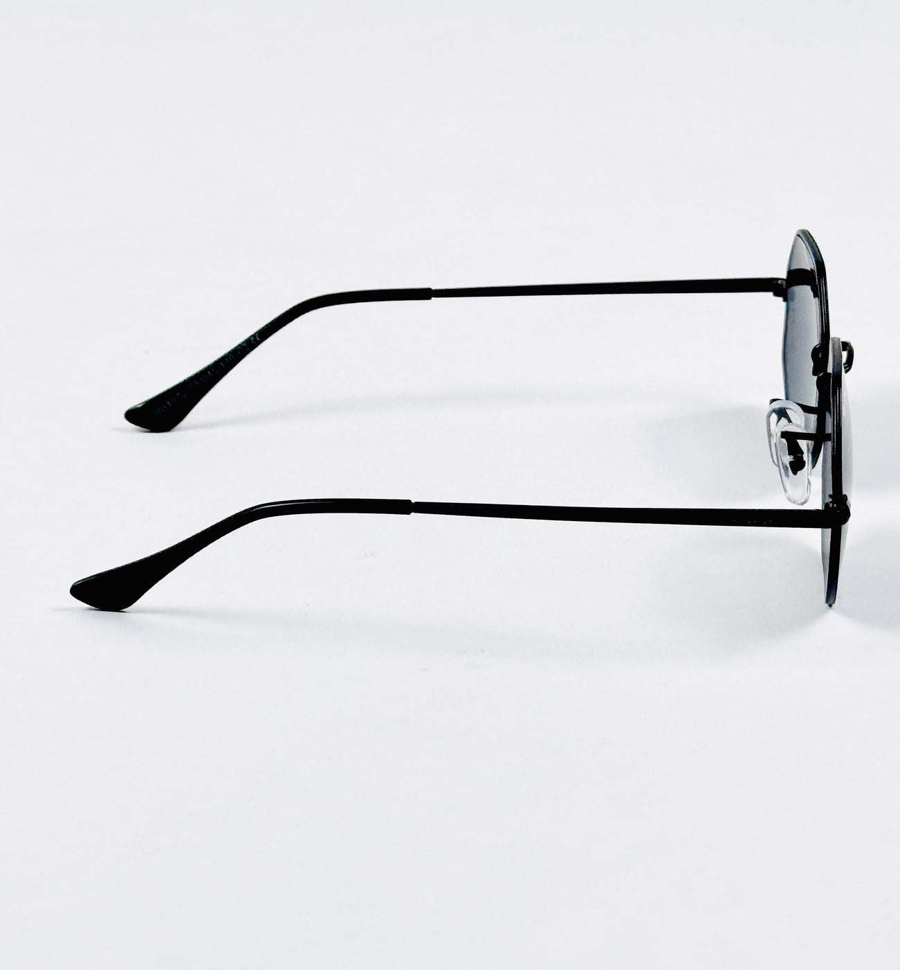 Rayban – 1972 – 55 – Black – Metal – Sunglasses – Women
