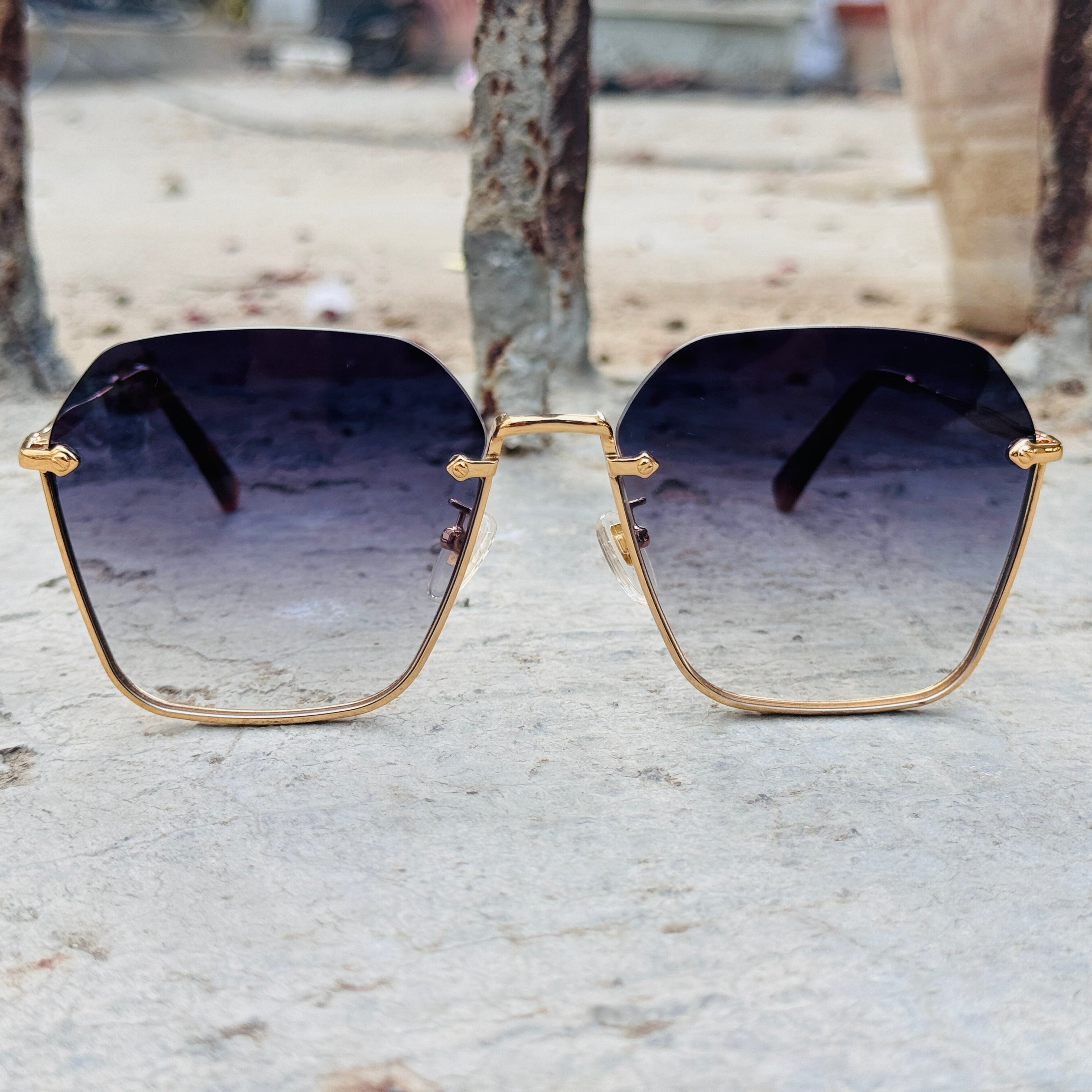 Gucci – 2019 - 61 – Black Gradient - Metal - Sunglasses – Ladies - Premium