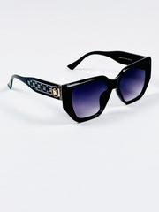 Versacee - 9040 – 57 – Black Gradient – Acetate – Sunglasses – Ladies
