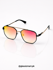 Prada – 19411 - 54 – Black Mercury – Metal – Sunglasses - Unisex