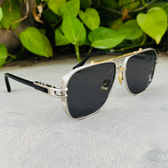 Dita – 436 - 61 – Silver Black – Metal - Sunglasses – Unisex - Premium