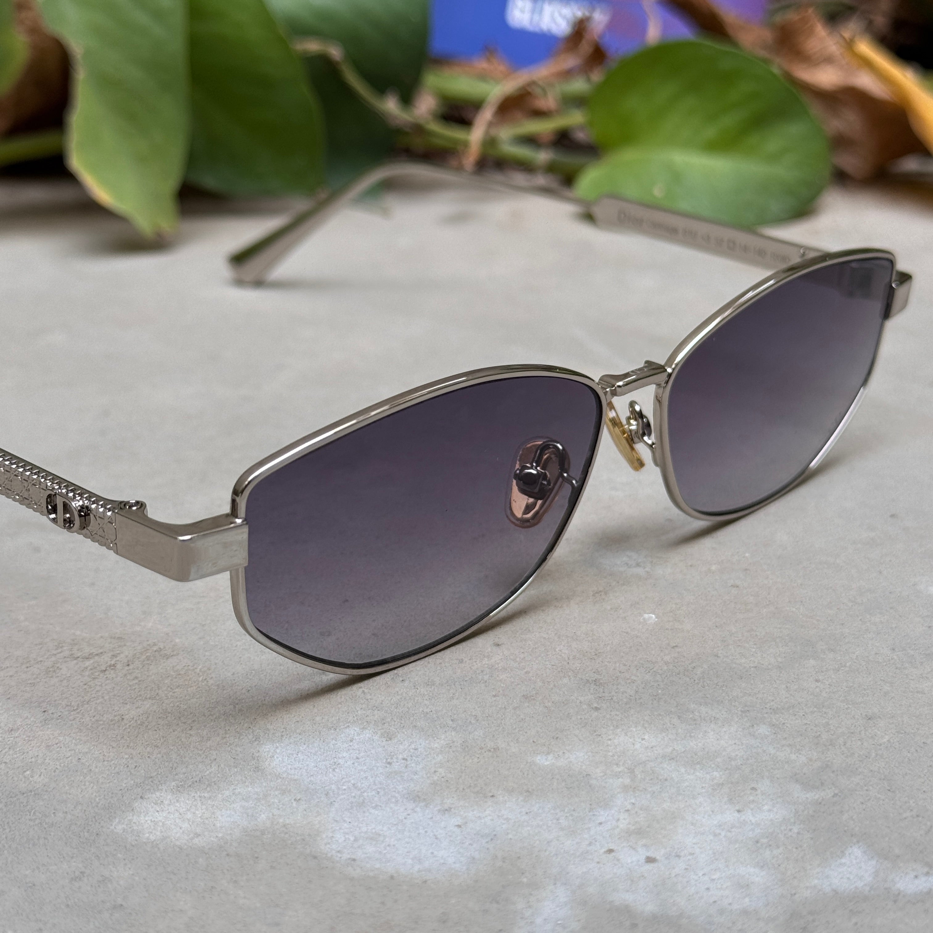 Dior – CANNAGE - 57  – Silver Black Gradient - Metal - Sunglasses – Unisex - Premium